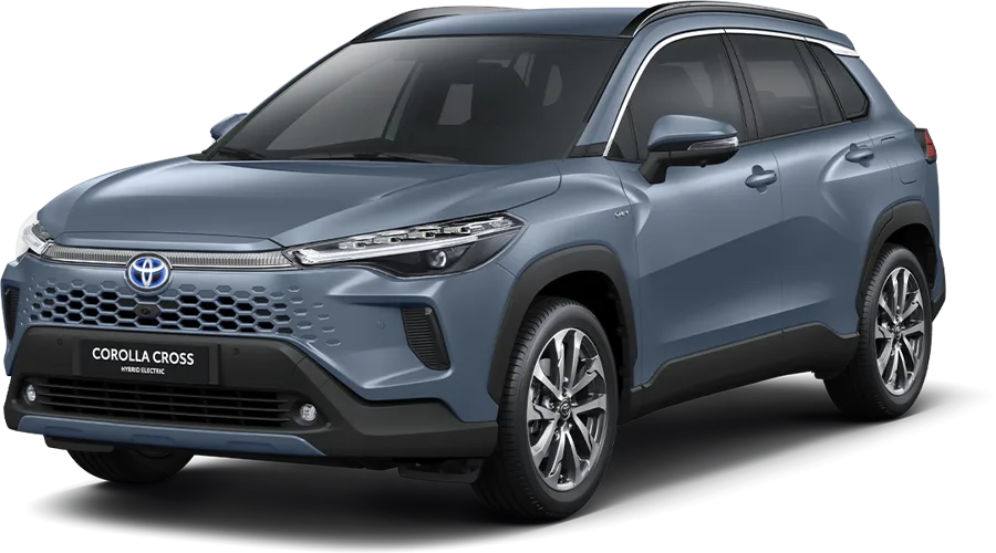 Toyota Corolla Cross 1.8 HEV warna Celestite Grey Metallic